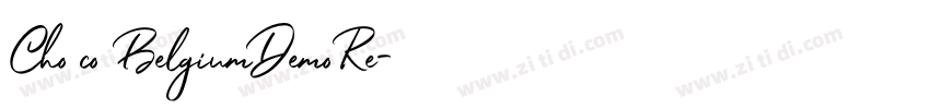 Cho co BelgiumDemoRe字体转换